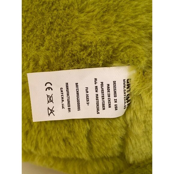 Gatcha Clawcade Edition Green Avocado Plush Vegetable Stuffed Animal Toy 2005 NW - Picture 8 of 8